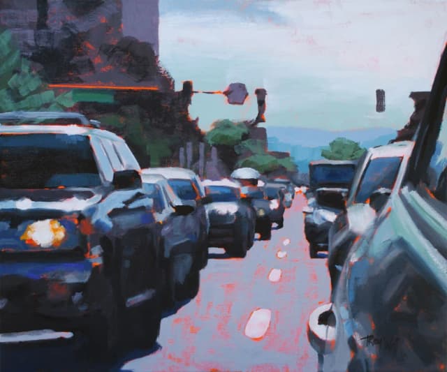 شقیقههای متورم در ترافیکِ هشت شب